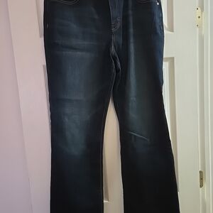 Jennifer Lopez Dark Blue Bootcut Jeans